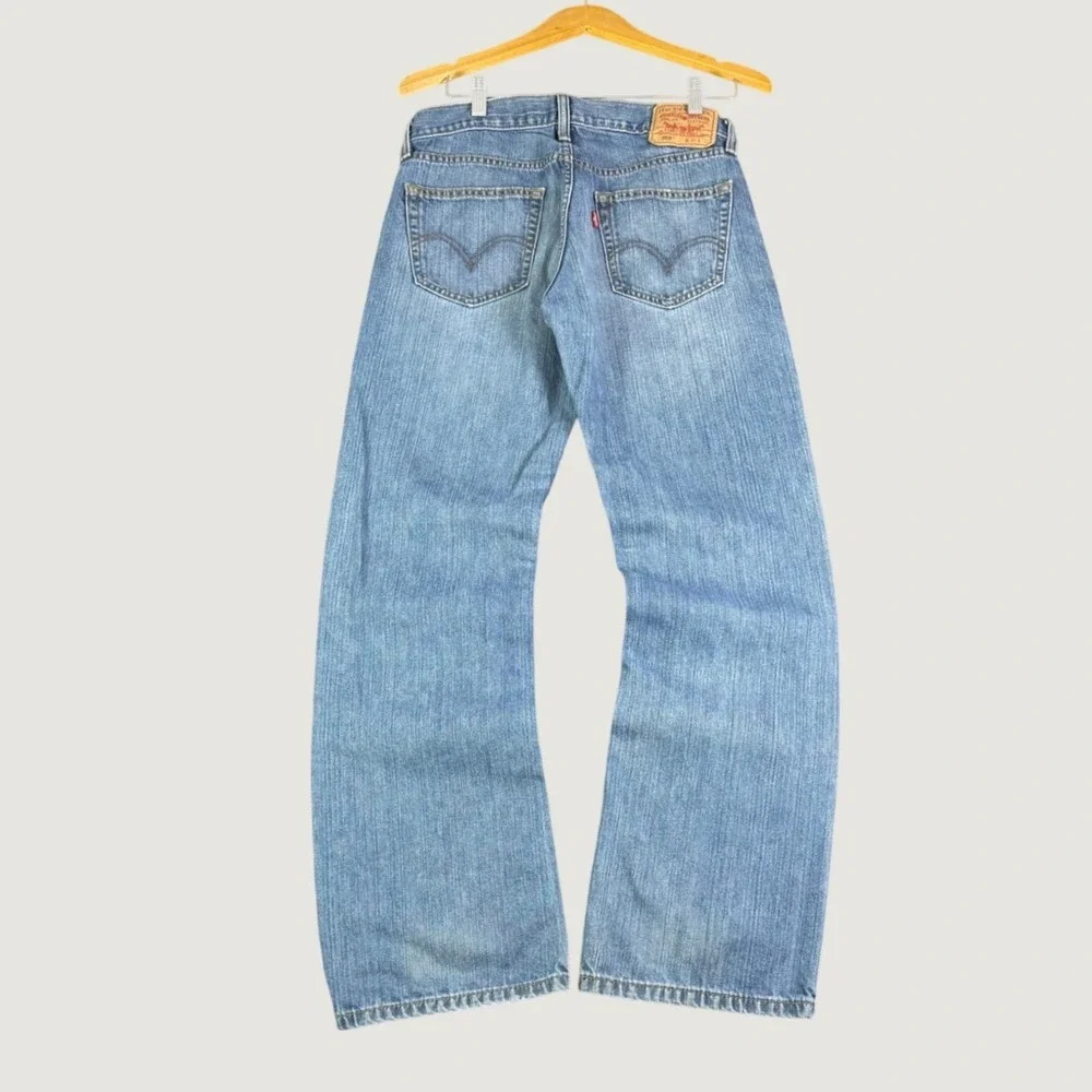 Levis 559 Relaxed Straight Jeans Mens 30x32 Medium Wash Blue Denim Pants
